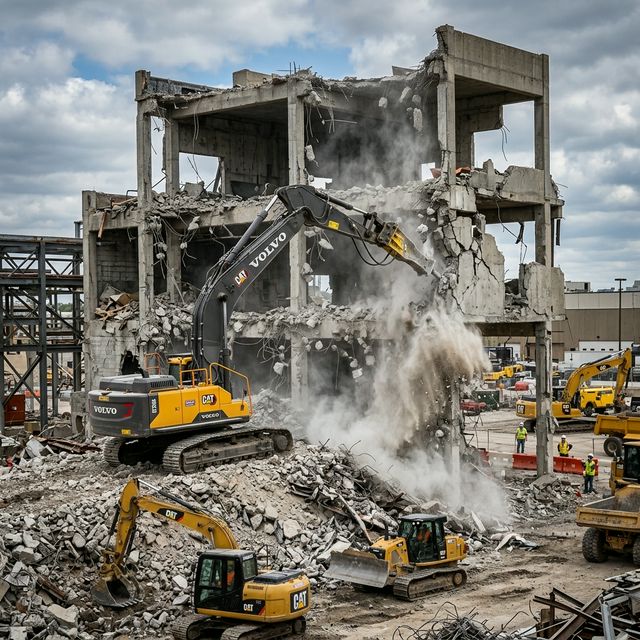 Building demolition contractor in Delhi NCR — safe structural demolition services